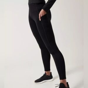 EUC Athleta Altitude Stash Tight in Polartec Powerstretch
